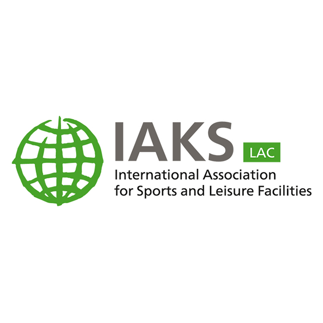 Logo IAKS LAC Latin America and the Caribbean